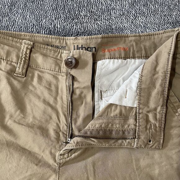 Urban Pipeline Chino Shorts Mens Size 29 Brown Hits At Knee Stretch 10" Inseam - Picture 3 of 5